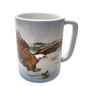 American Bald Eagle Judy Matthews Embossed Tall Mug Otagiri